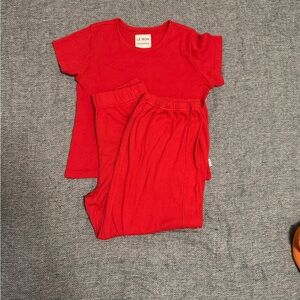 Le Bon Shoppe Women's Red Loungewear Set